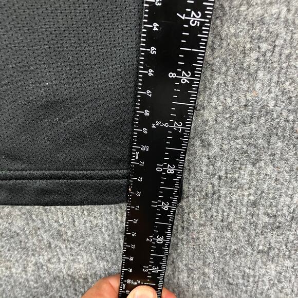 Adidas Track Pants Mens XL Black Red Stripe Logo Straight Leg Active Athletic - Picture 3 of 9